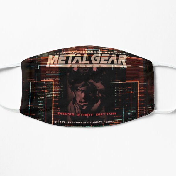 Press Start Button (Metal Gear Solid, PlayStation) Mask
