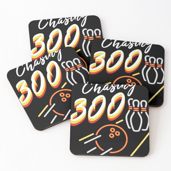 Item preview, Chasing 300 Gift Design for Bowling Fans graphic designed and sold by Lisbob.