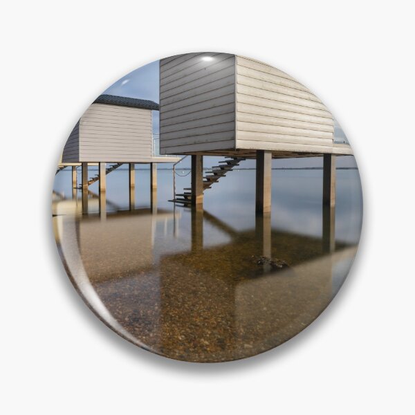 Item preview, Reflections at Osea Beach Huts designed and sold by bitm2007.