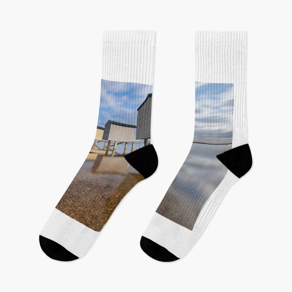 Item preview, Reflections at Osea Beach Huts designed and sold by bitm2007.