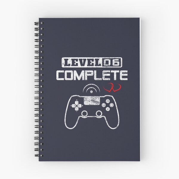 Item preview, Level 6 complete 6th Wedding Anniversary Gift Couple Video Gamer Gifts for Him & for Her designed and sold by BCNDesign.