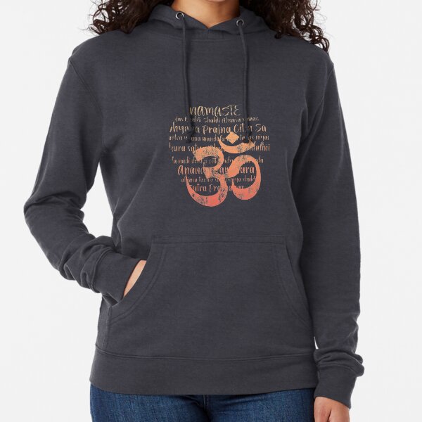 Namaste Wonderful Being Leichter Hoodie