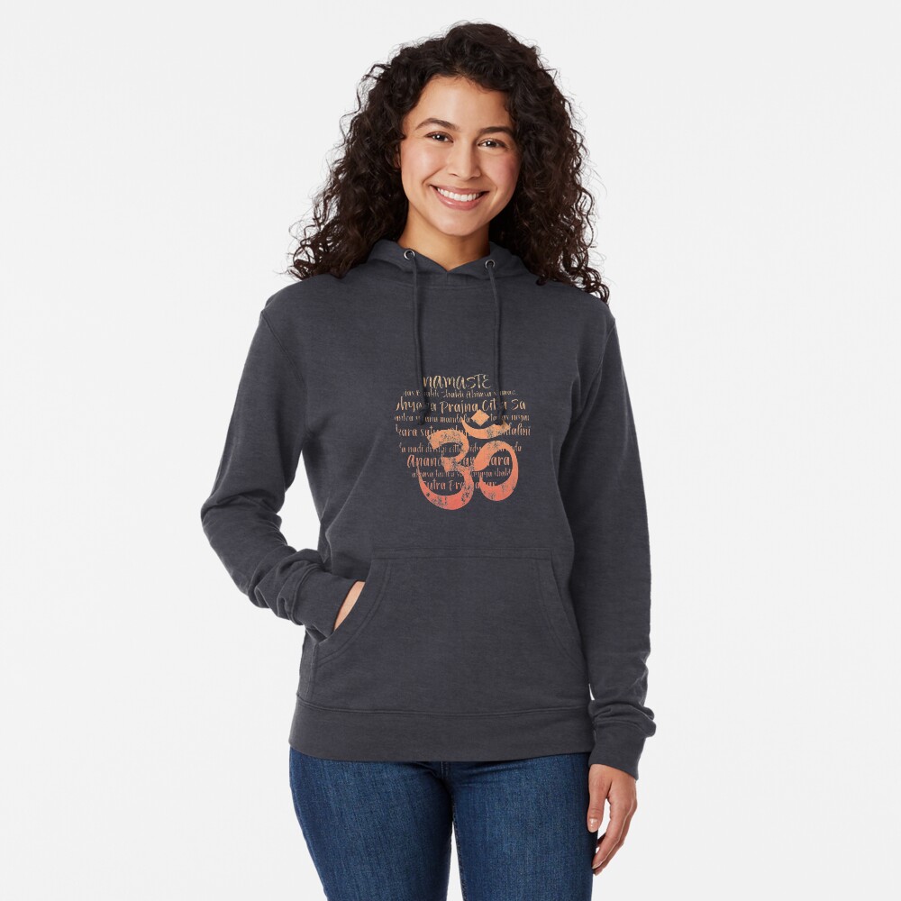 Namaste Wonderful Being Leichter Hoodie