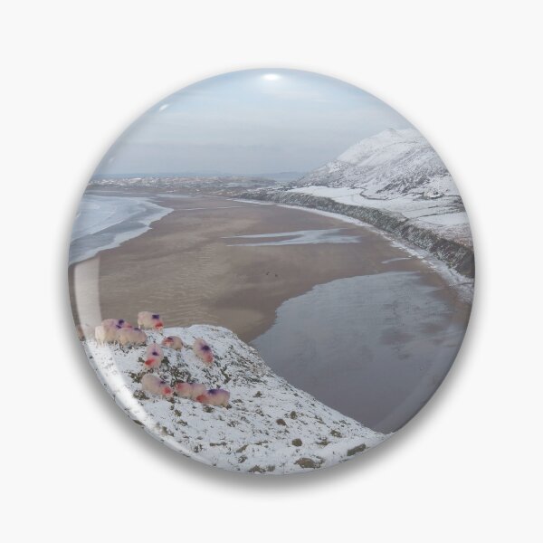 Item preview, Rhossili snow designed and sold by Alan Gregg.