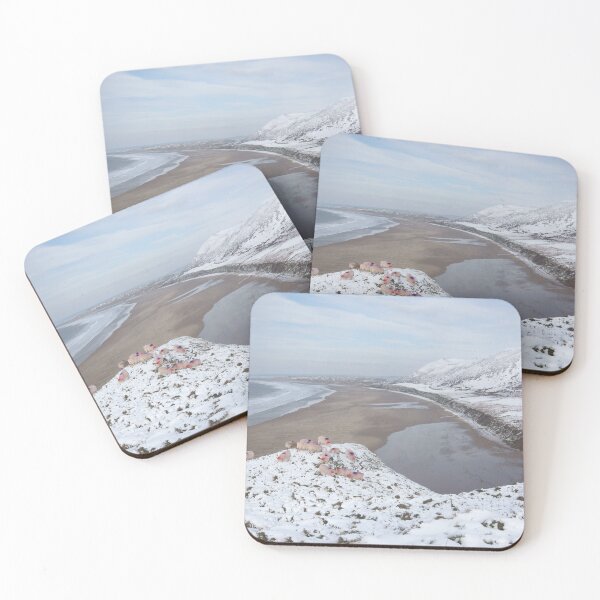Item preview, Rhossili snow designed and sold by Alan Gregg.