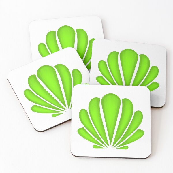 Item preview, Seashell Chic Green Design  designed and sold by laurasgallery.