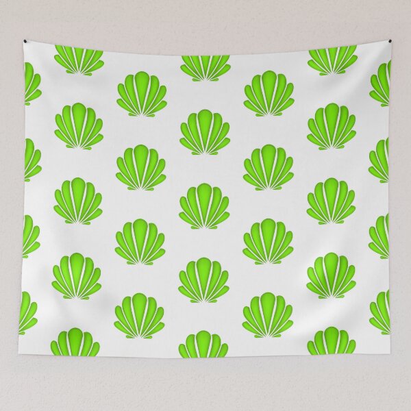 Item preview, Seashell Chic Green Design  designed and sold by laurasgallery.