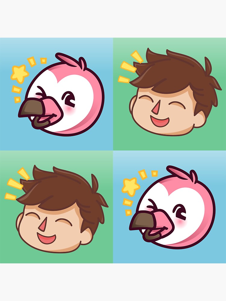 Roblox Stickers Redbubble - meganplays roblox avatar face