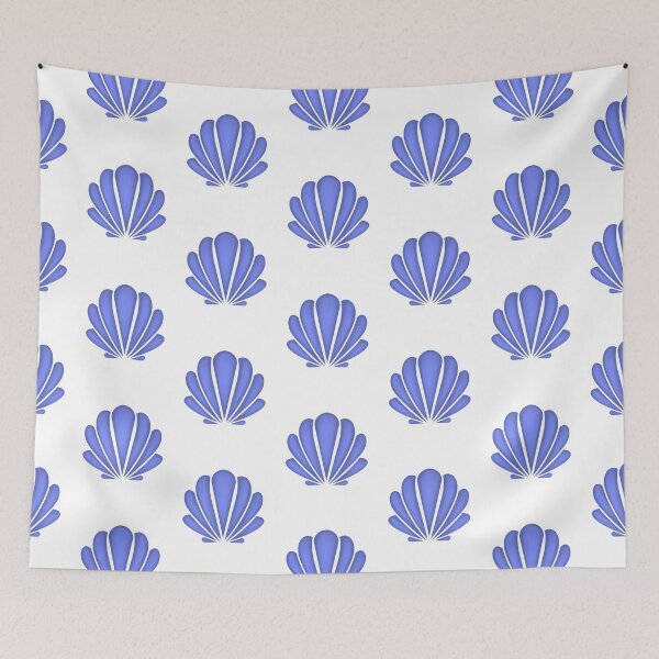 Item preview, Seashell Blue Environment Lover designed and sold by laurasgallery.