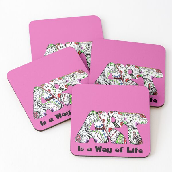 Item preview, Art - is a Way of Life - For light Fabric designed and sold by Tracy  Moore.