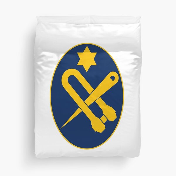 RN Seaman badge - oval Duvet Cover