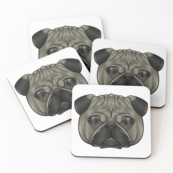 Item preview, Pug designed and sold by papererwin.