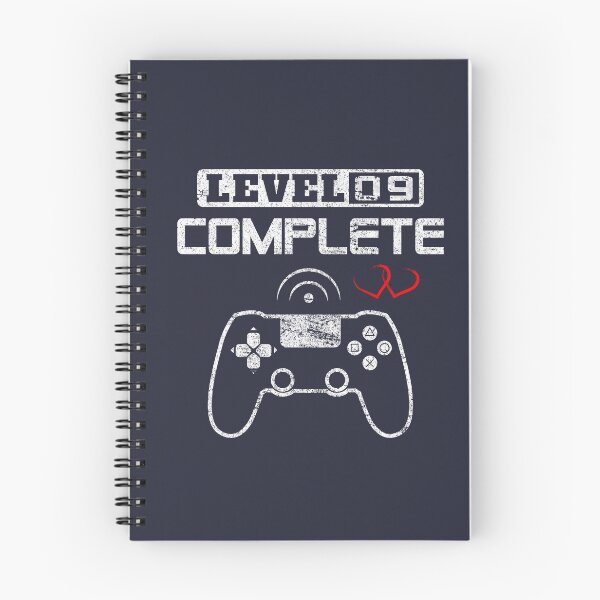 Item preview, Level 9 complete 9th Wedding Anniversary Gift Couple Video Gamer Gifts for Him & for Her designed and sold by BCNDesign.