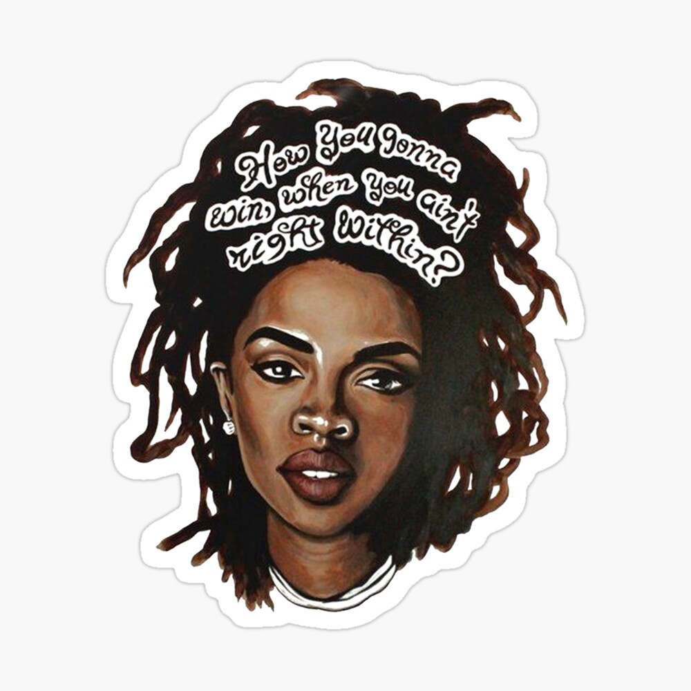 How You Gonna Win When You Ain't Right Within Lauryn Hill" Canvas Print By Fugees2020 | Redbubble
