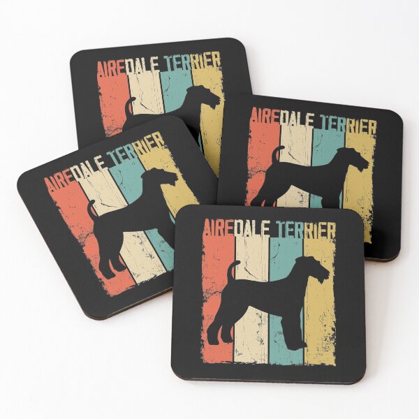 Item preview, Airedale Terrier Dog Vintage Retro Style designed and sold by rafaeltto.