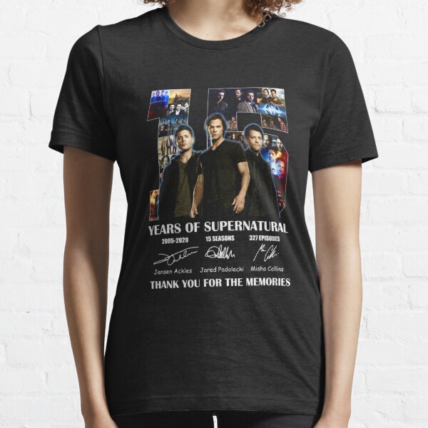 15 years of supernatural t shirt