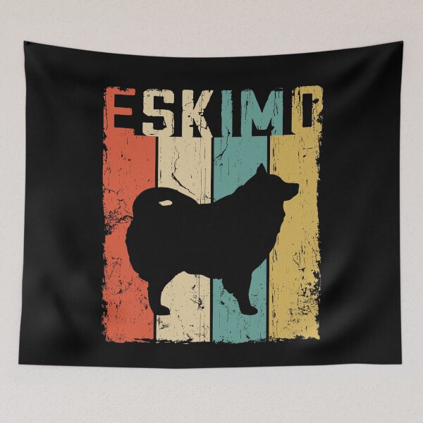 Item preview, American Eskimo Dog Vintage Retro Style designed and sold by rafaeltto.