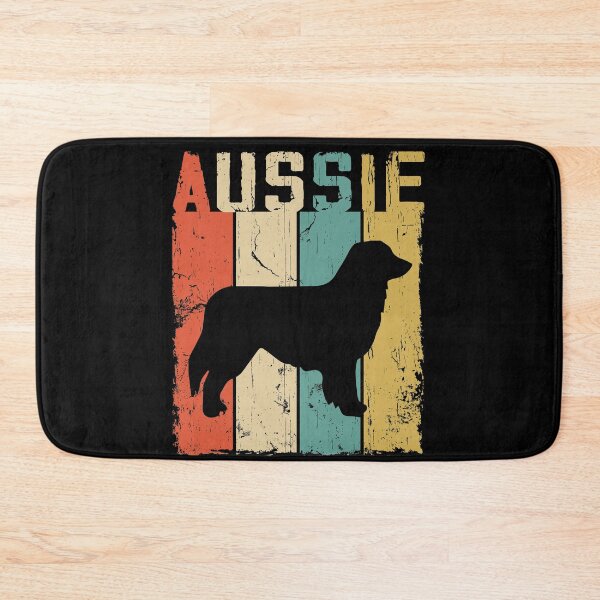 Item preview, Australian Shepherd Aussie Dog Vintage Retro Style designed and sold by rafaeltto.