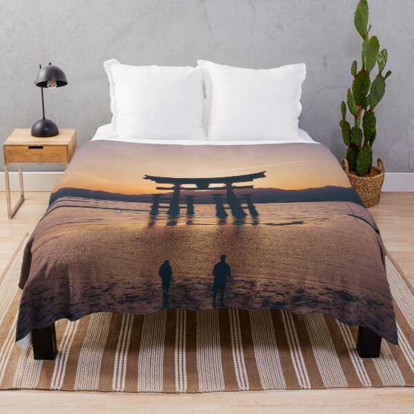 Item preview, Sunsets on Miyajima Island designed and sold by Neondreamscapes.
