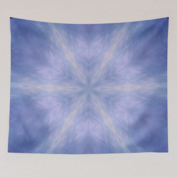 Artikelvorschau, Blauer Himmel Mandala. entworfen und verkauft von Sihamedtaha.