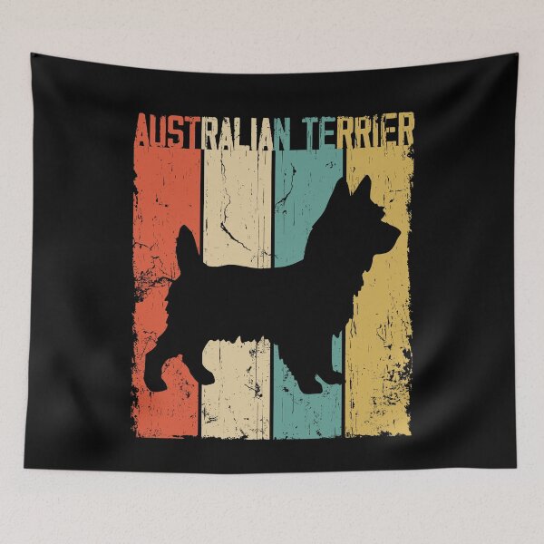 Item preview, Australian Terrier Dog Vintage Retro Style designed and sold by rafaeltto.