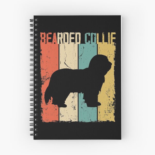 Item preview, Bearded Collie Dog Vintage Retro Style designed and sold by rafaeltto.