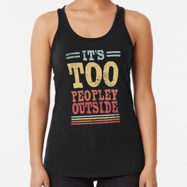 Item preview, Funny Emo Too Peopley graphic | Ideal Teen Tee 4 Misanthrope designed and sold by Lisbob.