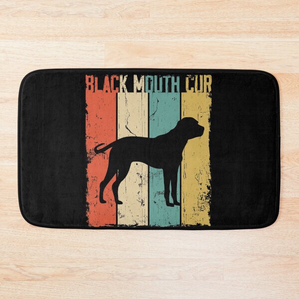 Item preview, Black Mouth Cur Dog Vintage Retro Style designed and sold by rafaeltto.
