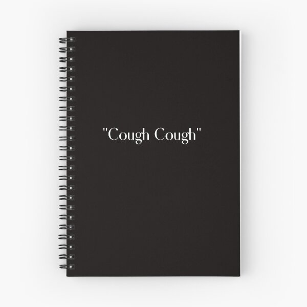 Item preview,  "Couch Cough"- white text designed and sold by TheWhiteRhyno.