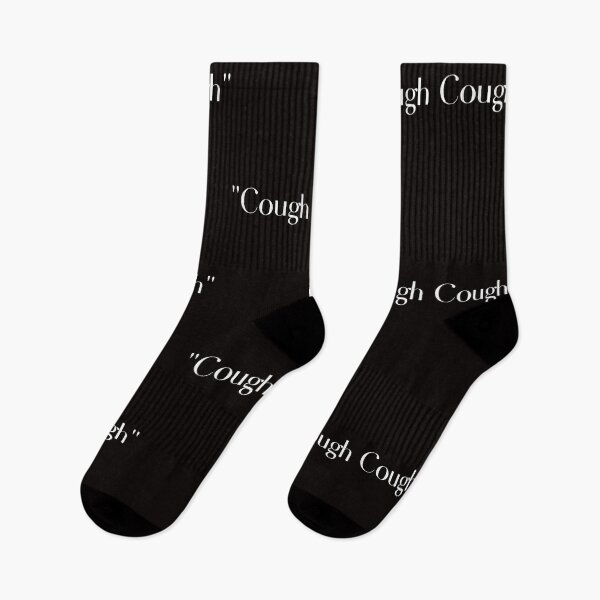 Item preview,  "Couch Cough"- white text designed and sold by TheWhiteRhyno.