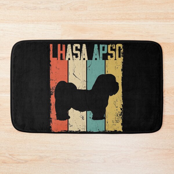 Item preview, Lhasa Apso Dog Vintage Retro Style designed and sold by rafaeltto.