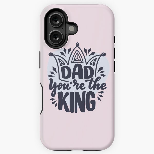 Vista previa del artículo con la obra «Papá eres el rey», diseñado y vendido por nellylebrun.