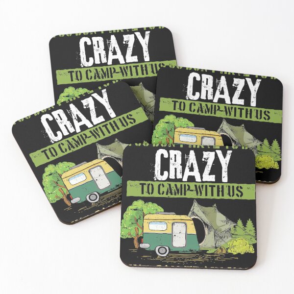 Item preview, Funny Camping Lover Crazy Camping Joke Gift Design Idea  design designed and sold by Lisbob.