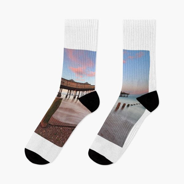 Item preview, Teignmouth Pier at sunset designed and sold by bitm2007.
