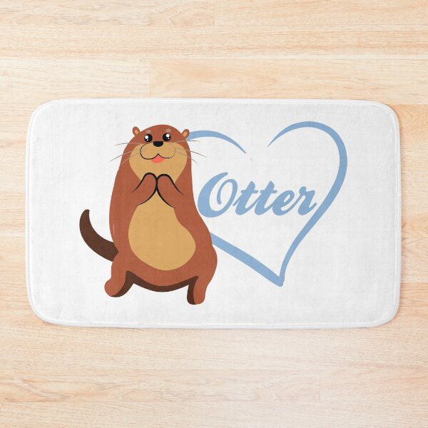 Item preview, Her Otter Half Funny Gift Romantic Couple Design Idea design designed and sold by Lisbob.