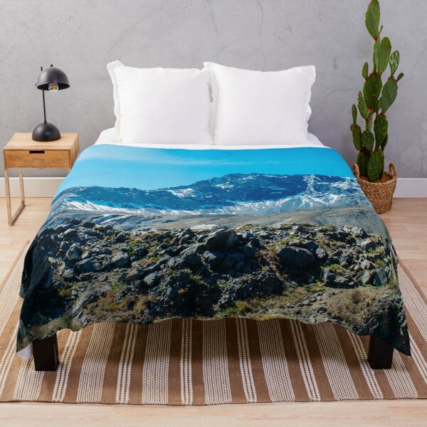 Item preview, Rocky path to snowy mountain peak designed and sold by Carmen Jost.