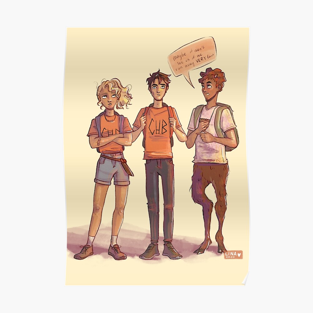 Percy, Annabeth and Grover 