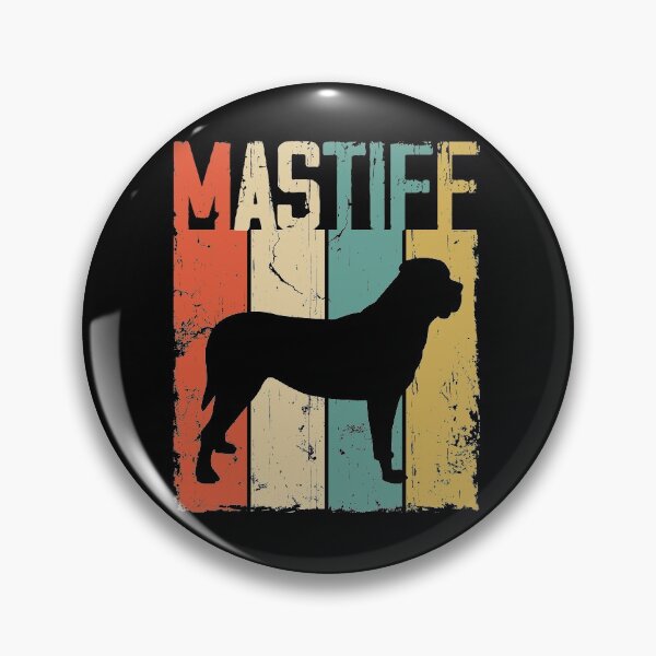 Item preview, Mastiff Dog Vintage Retro Style designed and sold by rafaeltto.