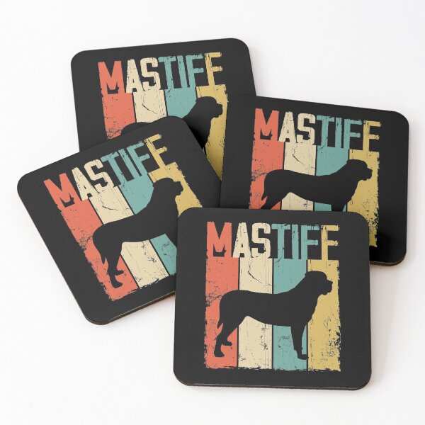 Item preview, Mastiff Dog Vintage Retro Style designed and sold by rafaeltto.