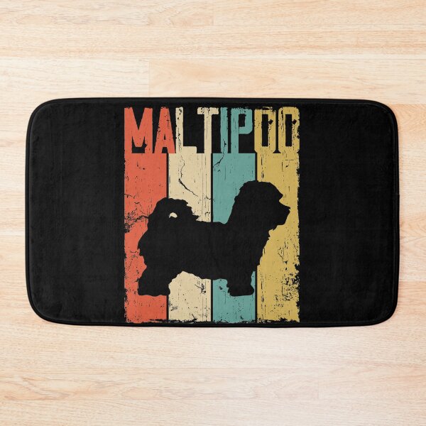 Item preview, Maltipoo Dog Vintage Retro Style designed and sold by rafaeltto.