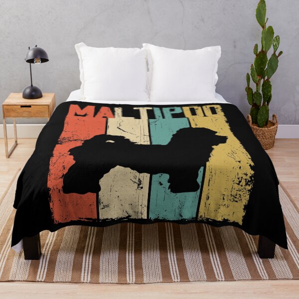 Item preview, Maltipoo Dog Vintage Retro Style designed and sold by rafaeltto.