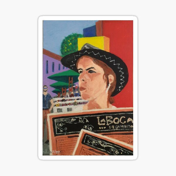 Item preview, Promoting restuarants in La Boca neighboorhood in Buenos Aires Argentina  designed and sold by danshiloh.