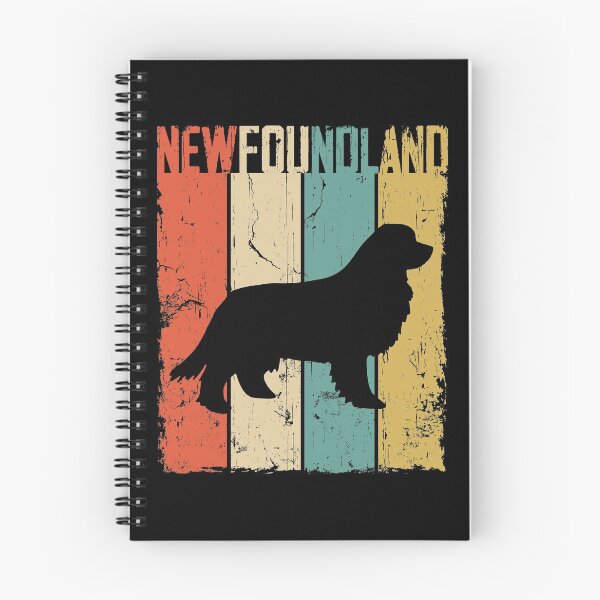 Item preview, Newfoundland Newfie Dog Vintage Retro Style designed and sold by rafaeltto.