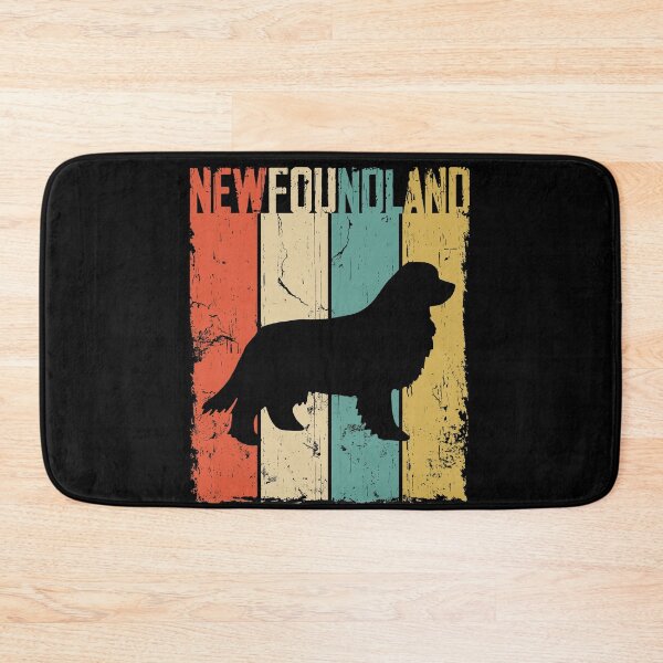 Item preview, Newfoundland Newfie Dog Vintage Retro Style designed and sold by rafaeltto.