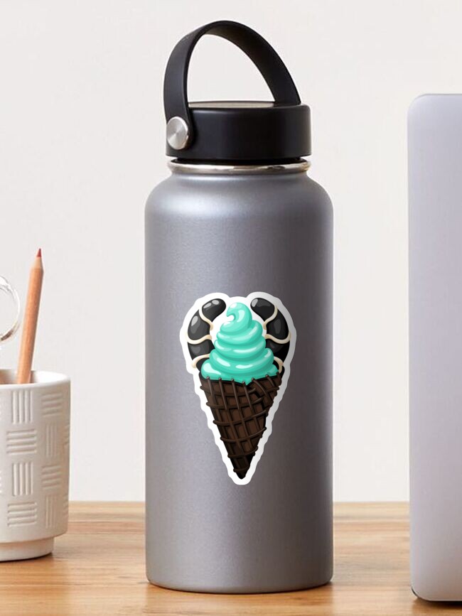 Imagen 1 de 3, Pegatina con la obra Tratamiento de helado inspirado en la amante, diseñada y vendida por spyderboy8.
