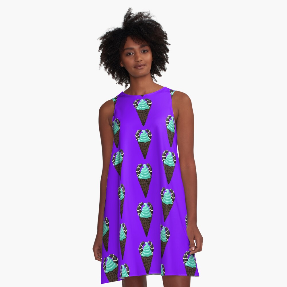Item preview, Vestido acampanado designed and sold by spyderboy8.