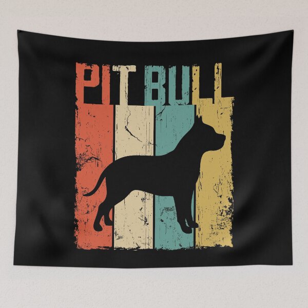 Item preview, Pit Bull Dog Vintage Retro Style designed and sold by rafaeltto.