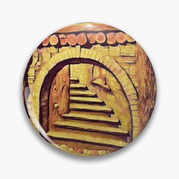 Item preview, Entrance to a forest home designed and sold by helenkaiy.