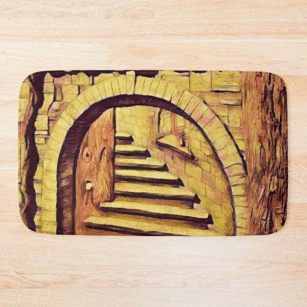 Item preview, Entrance to a forest home designed and sold by helenkaiy.