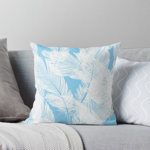 Item preview, Baby blue feathers designed and sold by adiosmillet.